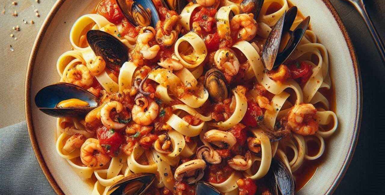 pasta con ragu di pesce