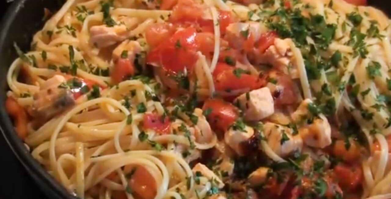 pasta al salmone