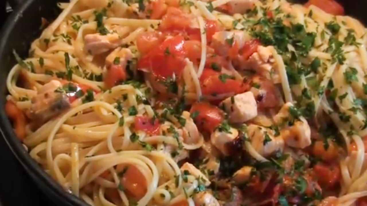 pasta al salmone