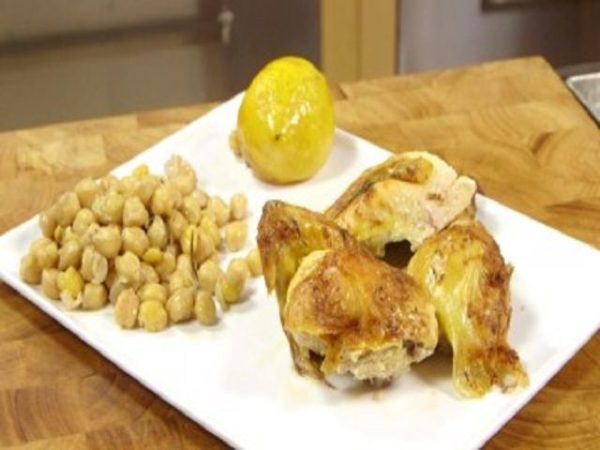 Pollo Arrosto Ripieno Di Ceci Cucinare Facile