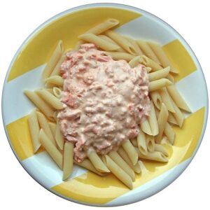 penne salmone panna