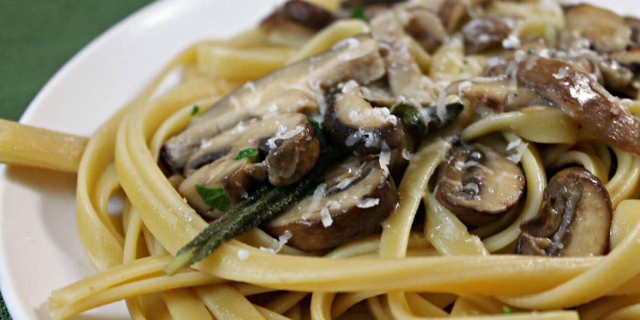 tagliolini funghi